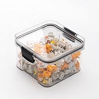 Keyboard Switch Container Switches Storage Box Keycaps Container Mechanical Keyboard Switches Can Transparent Plastic Sealed