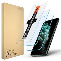 Spigen Tempered Glass Screen Protector Refills [GlasTR EZ FIT Refills] designed for iPhone 11 Pro/iPhone XS/iPhone X- 2 Pack