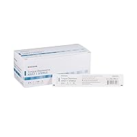 McKesson Tongue Depressor, Sterile, Wooden, Individually Wrapped, Adult, 6 in, 100 Count