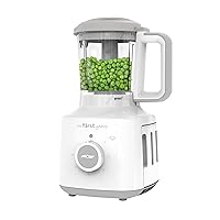 The First Years 2-in-1 Baby Food Maker and Steamer - Baby Food Blender and Steamer - Healthy Homemade Baby Puree Maker - Easy-to-Clean Baby Food Processor - Dishwasher Safe - 3.5 Cup Capacity