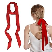 Ownkim Women's Satin Belt Silk Ribbon Imitation Multi-Purpose Accessory Hat Accessories 5 cm x 195 cm