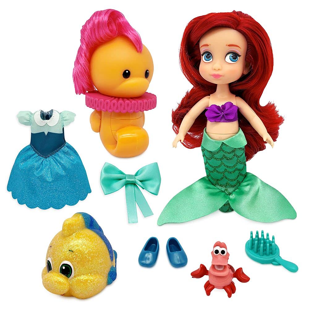 Disney Ariel Animators' Collection Mini Doll Play Set – The Little Mermaid – 5 Inches