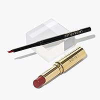LAURA GELLER NEW YORK Love Your Lips Duo: Jelly Balm Moisturizing Tinted Lip Balm, Brick House + Modern Classic Long-Lasting Lip Liner, Ritzy Red