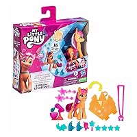 Make Your Mark Toy Cutie Magic Sunny Starscout - 3-Inch Hoof to Heart with Surprise Accessories, Ages 5 and Up