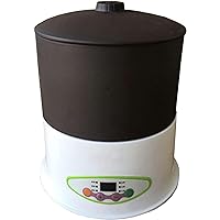 Ceramic Temperature Control Bean Sprout Machine, Household Full-Automatic Purple Sand Large-Capacity Germination Kit Grain Seed Germination and Cultivation Device-1/