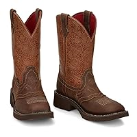 Justin Boots Womens Western #GY9530 Starlina | Color Tan | Size 9.5B