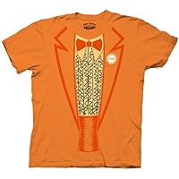 Tuxedo Dumb Dumber Tux Costume Orange T-Shirt Tee