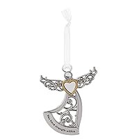 Ganz ER64501 You Have Strength Within Ornament, 3.06-inch Height, Metal, Silver and Gold