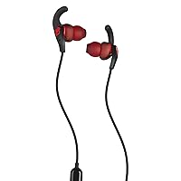 Skullcandy Set In-Ear Wired Earbuds, Microphone, Works with Bluetooth Devices and Computers - Black/Red (Discontinued by Manufacturer)