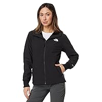 THE NORTH FACE Women's Shelbe Raschel Fleece Hooded Jacket (Standard and Plus Size), TNF Black, Large