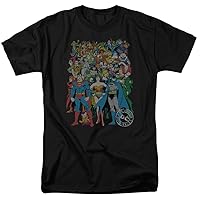 DC Comics Men's Dc Characters Original Universe T-Shirt