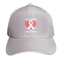 I Am Lung Cancer Warrior Sandwich Baseball Cap Snapback Golf Hat Adjustable Funny Sunhat for Men Women