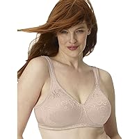 Playtex Womens 18 Hour Ultimate Lift & Support Wirefree Bra(4745)-Nude-38DDD