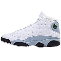 Jordan 13 Retro Little Kids' Shoes (DJ3005-170, White/Blue Grey/Black/Yellow Ochre) Size 12