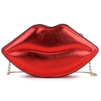 Fun Shape Purse for Women Novelty Handbags Unique Chain Crossbody Bag for Teens with Adjustable Shoulder Strap