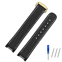 Rubber Watch Strap Accessories Are Suitable For Omega Watch Haima 220/210 Series Watch Waterproof Silicone Strap Men 20mm