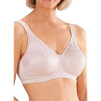 PLAYTEX Women's 18-Hour Ultimate Lift & Support Wireless Full-Coverage Bra, Everyday Comfort, Single & 2-Pack