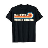 ALESSANDRA Name Personalized Funny Retro Vintage Birthday T-Shirt