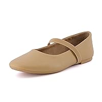 CUSHIONAIRE Women's Gigi Mary Jane Flat with +Memory Foam and Wide Widths Available