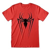 Marvel Unisex Adult Comics Spider-Man Symbols T-Shirt