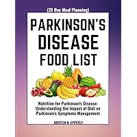 PARKINSON'S DISEASE FOOD LIST (28 Day Meal Planning): Nutrition for Parkinson's Disease: Understanding the Impact of Diet on Parkinson's Symptoms Management