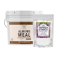 Unpretentious Tapioca Starch and Almond Meal Bundle, Various Sizes, Gluten Free, Breads & Baked Goods