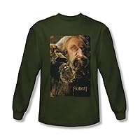 The Hobbit Mens OIN Long Sleeve Shirt in Military Green