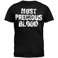 Old Glory Most Precious Blood - Mens Bulldog T-Shirt Medium Black