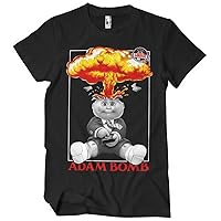 Garbage Pail Kids Officially Licensed Adam Bomb Mens T-Shirt
