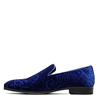 STACY ADAMS Men's Saunders Velour Slip on Loafer