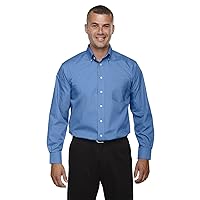 Men's Crown Woven Collection™ Solid Broadcloth XL FRENCH BLUE