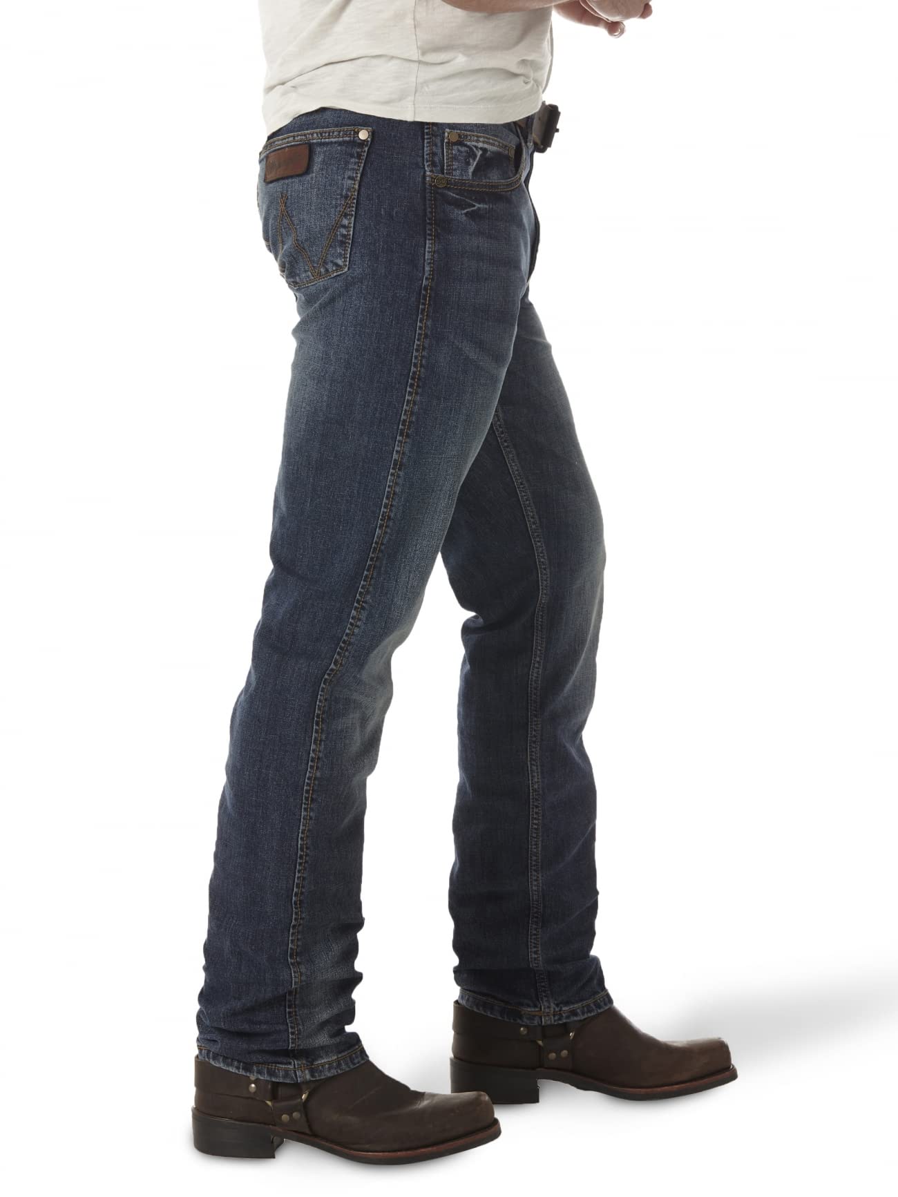 Wrangler Men's Retro Slim Fit Straight Leg Jean, Bozeman, 34W x 30L