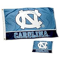 North Carolina Tar Heels Double Sided Flag