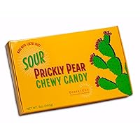 DesertUSA's Sour Prickly Pear Jelly Candy – Made with real Cactus Fruit Juice - 1/2 lb box (8 Ounce) -Pack of 1