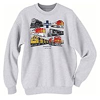 Santa Fe All The Way Authentic Railroad Sweatshirt [56]