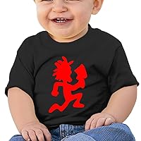 Unisex-Baby/Toddler/Infant Hatchet Man T-Shirts Black
