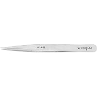 Excelta - 0-SA-SE - Tweezers - Strong Point - Straight - One Star - Anti-Mag. SS, 0.06
