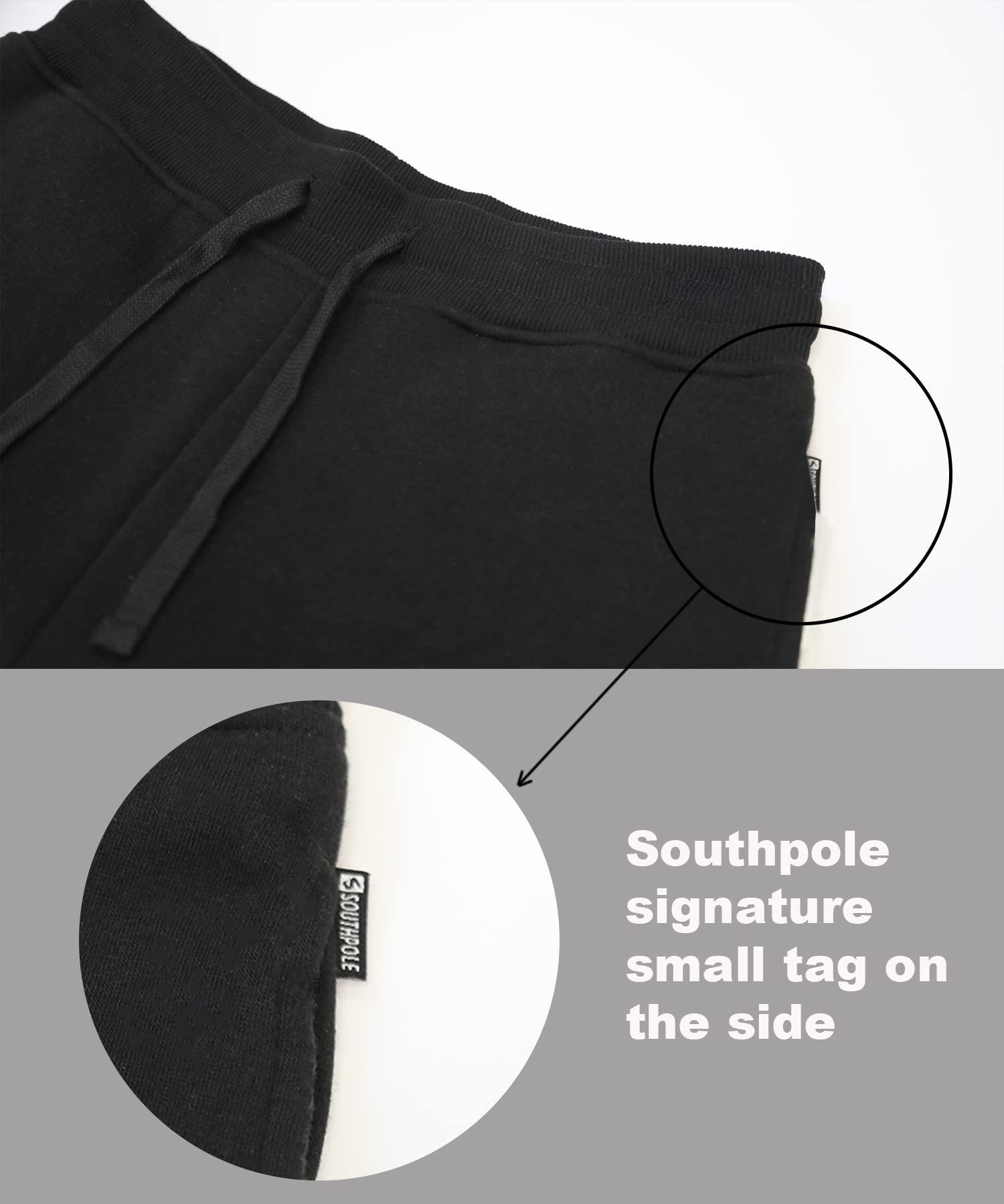 Southpole Women's Basic Fleece Open Bottom Sweatpants