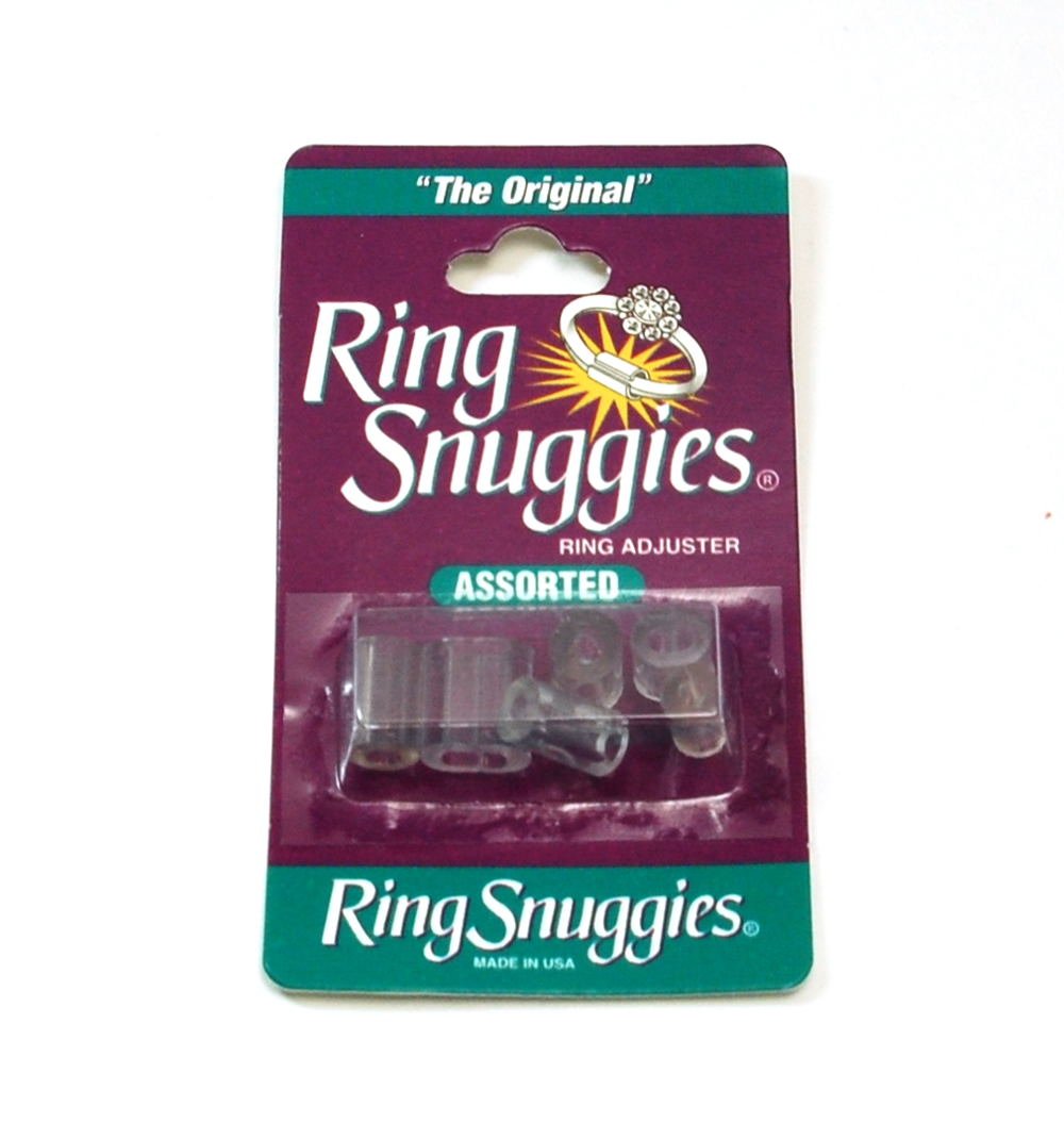 Ring Snuggies Ring Sizer or Assorted Sizes Adjuster Set of Six Per Pack
