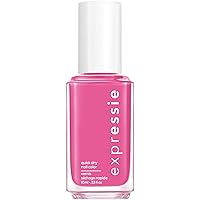Essie expressie, Quick-Dry Nail Polish, 8-Free Vegan, Hot Pink, Trick Clique, 0.33 fl oz