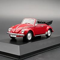 Scale Model Cars Scale 1/43 for 1302 LS 1971 Vintage Car Convertible Alloy Car Model Vintage Collection Vehicle Models Toy Car Model