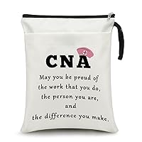 Nurse Gifts for Women Nursing School Gifts Makeup Bag Book Sleeve Nurse Practitioner Gifts Nurse Appreciation Gifts Cosmetic Bag Book Protector Pouch Nursing Graduation Gifts Birthday Christmas Gifts