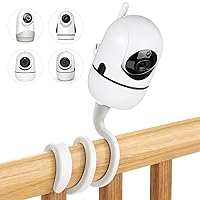 Baby Monitor Mount for HelloBaby HB6550/HB65/HB6339/HB66/HB6550Pro, Baby Ganibs, Bonoch, Blemil, ANMEATE SM935E, Baby Monitor Holder with 16.5inch, Attach to Baby Crib, Without Tools or No Drill