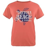Summer Sun Sea Turtle Daytona Beach Womens T Shirt