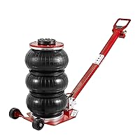 VEVOR Air Jack, 3 Ton/6600 lbs Airbag Jack, Triple Bag Air Jack with Six Steel Pipes, Lift up to 17.7