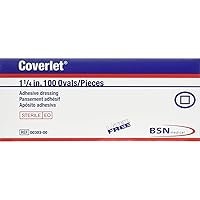 COVERLET OVAL BANDAGES, 1 1/4