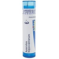 Aesculus Hippocastanum 6C Homeopathic Medicine for Hemorrhoids, 80 Count