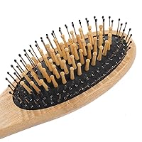 Medium Copper Needle Comb Hair Comb Curl Comb Household Bamboo Wooden Comb