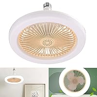 AVZYARDY 50W Deckenventilator mit Licht Dimmbar ventilator lampe E27 Leuchtmittel Retro Deckenleuchte Mit Fernbedienung Leise Ventilator Pendelleuchte for Wohnzimmer Schlafzimmer Esszimmer