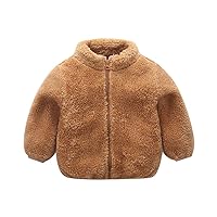 Toddler Baby Boy Girls Knitted Coat Jacket Ear Sweater Button Down Hooded Tops Autumn Winter Outwear